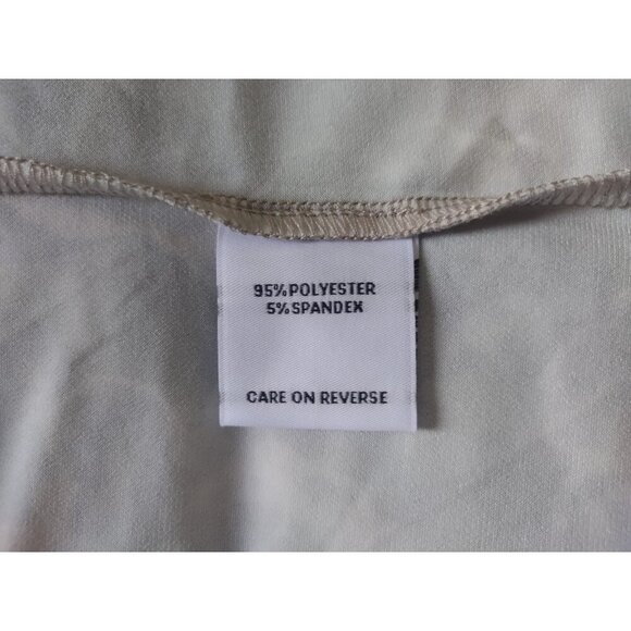 Calvin Klein Womens Floral Short Sleeve Top Polyester/Spandex Blend, Size S, NWT - Picture 6 of 8